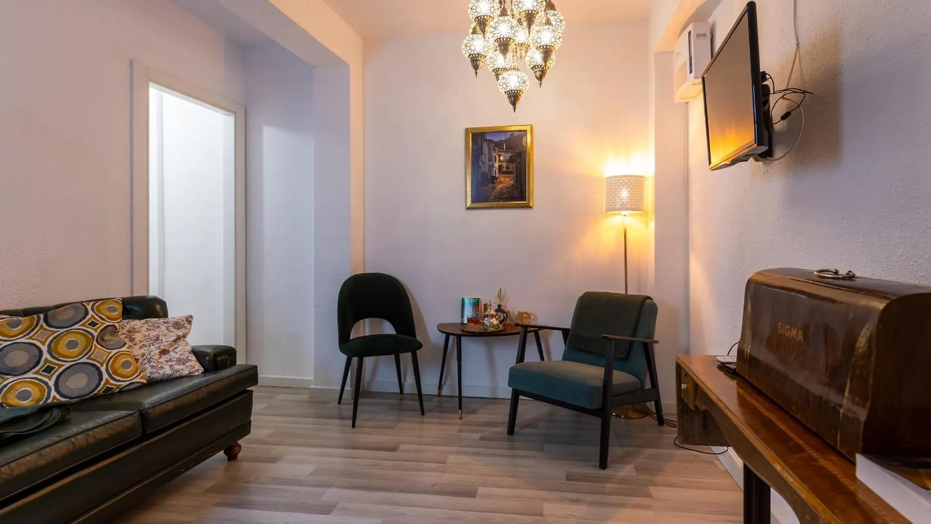 그라나다 Piso Cuesta De Alhacaba Albaicin Bajo 아파트